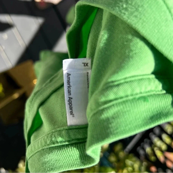 American Apparel Green Jonny Lang 100% Cotton Short Sleeve Concert Band T-Shirt - Picture 5 of 6